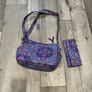 Vera Bradley purse and wallet set